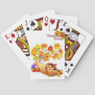 Jeu De Cartes Jeu de Thanksgiving Card Deck