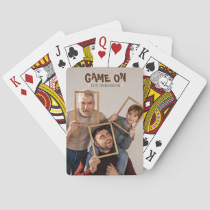 Jeu De Cartes Jeu Moderne Sur Joy Photo Personnalisée