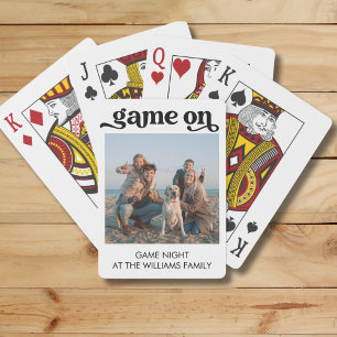 Jeu De Cartes Jeu Sur La Famille Photo Lecture Cartes