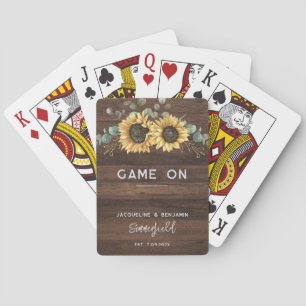 Jeu De Cartes Jeu sur les faveurs de mariage