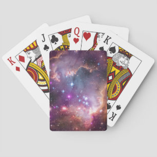 Jeu De Cartes Jeunes Étoiles Dans Le Petit Nuage Magellanique.