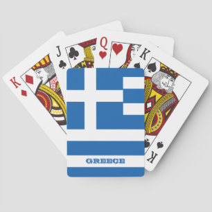 Jeu De Cartes Jeux du drapeau grec, Grèce Jouer des cartes
