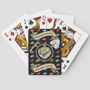 Jeu De Cartes Jeux personnalisés d'histoire de paléontologie