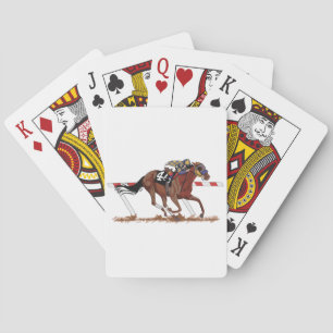 Jeu De Cartes Jockey Sur Hippocampe