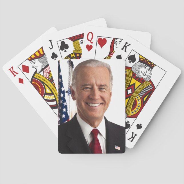 Jeu De Cartes Joe Biden Jouant aux cartes (dos)