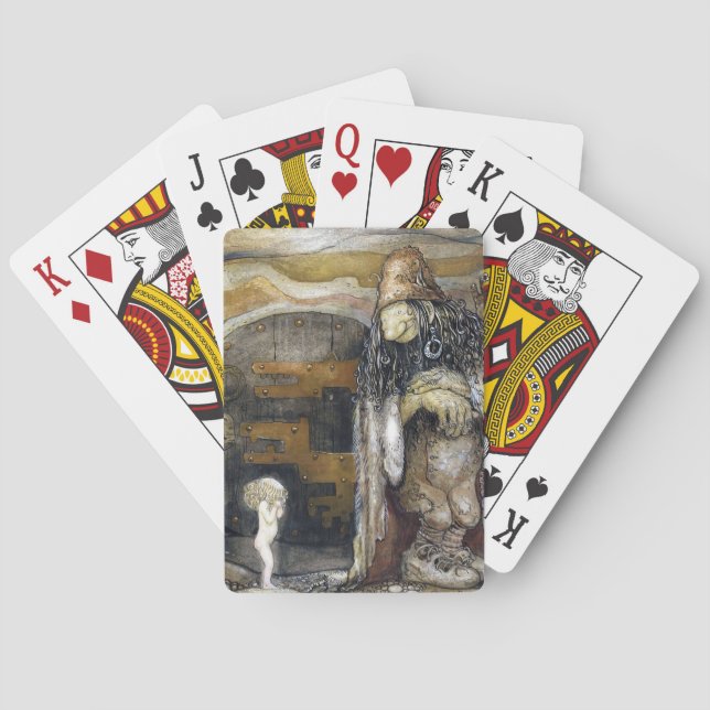 Jeu De Cartes John Bauer Troll (dos)