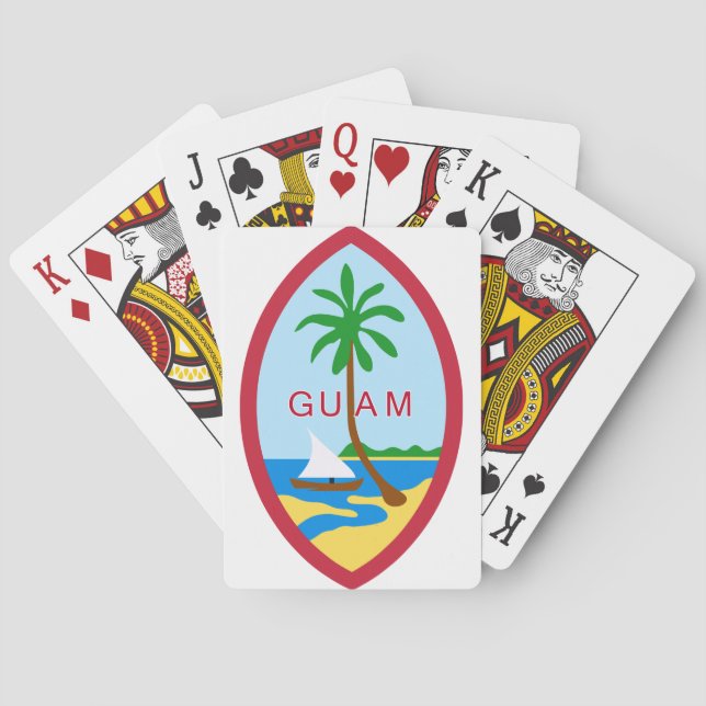 Jeu De Cartes Joint de la Guam (dos)
