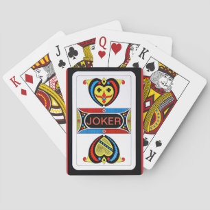 Jeu De Cartes Joker Design Bicyclette Jouer Cartes