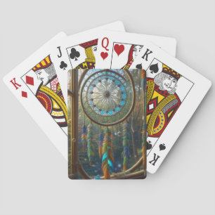 Jeu De Cartes Joli complexe Suncatcher Dreamcatcher Art