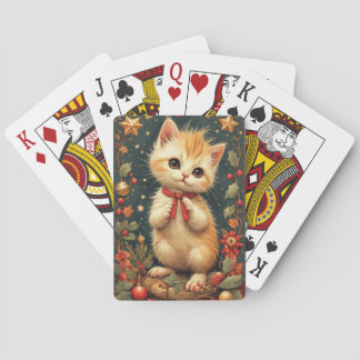 Jeu De Cartes Joli Kitten de Vacances 
