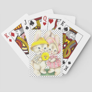 Jeu De Cartes Joli lapin de Pâques