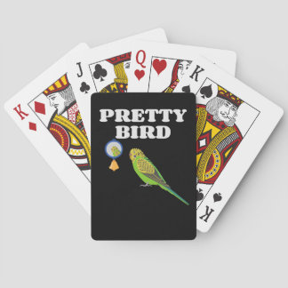 Jeu De Cartes Joli oiseau - Budgie Parakeet