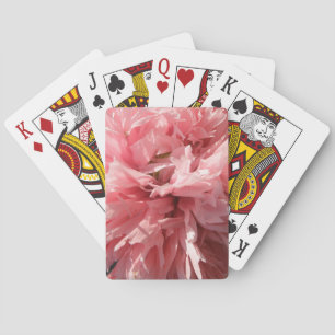 Jeu De Cartes Joli Pavot Rose Jouer Cartes