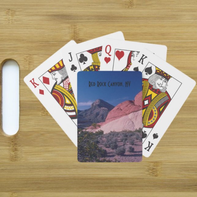 Jeu De Cartes Joli Red Rock Canyon Nevada (Créateur téléchargé)