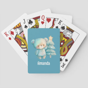 Jeu De Cartes Jolie Ours et Noël
