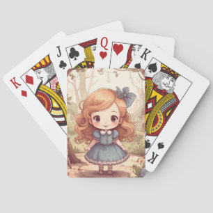 Jeu De Cartes Jolies Aventures d'Alice au Pays des Merveilles Ar