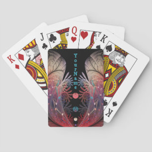 Jeu De Cartes Jonglage Abstrait Imaginaire moderne Fractal Art N