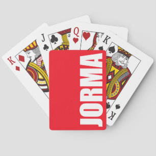Jeu De Cartes Jorma