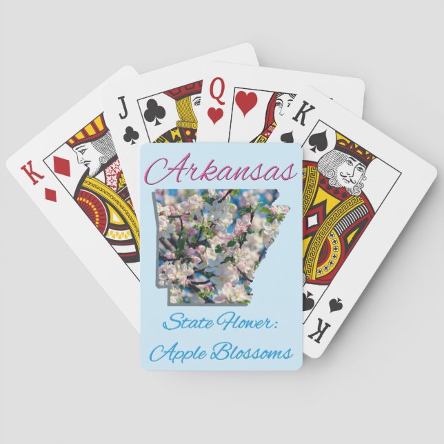 Jeu De Cartes Jouer aux cartes - ARKANSAS (dos)