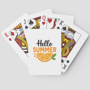 Jeu De Cartes Jouer aux cartes, Bonjour été