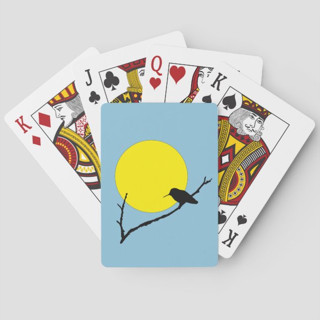 Jeu De Cartes Jouer aux cartes - Colibri sur Branche (dos)