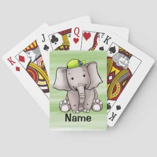 Jeu De Cartes Jouer aux cartes, joli dessin éléphant