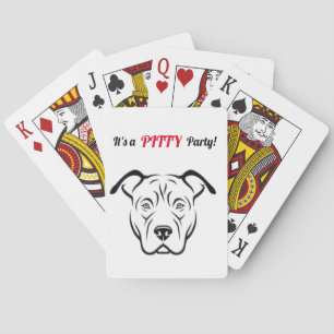 Jeu De Cartes Jouer aux cartes Pitbulles