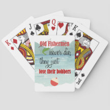 Jouer aux cartes pour pêcheurs