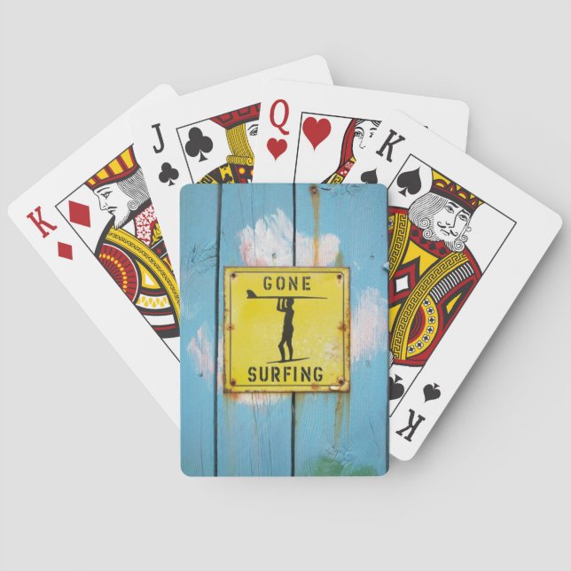 Jeu De Cartes Jouer aux cartes - thème surf (dos)