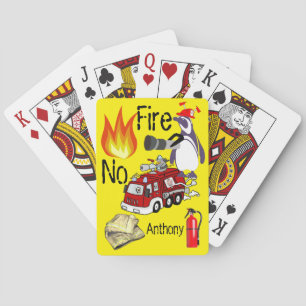 Jeu De Cartes Jouer Camion Incendie Penguin Deck