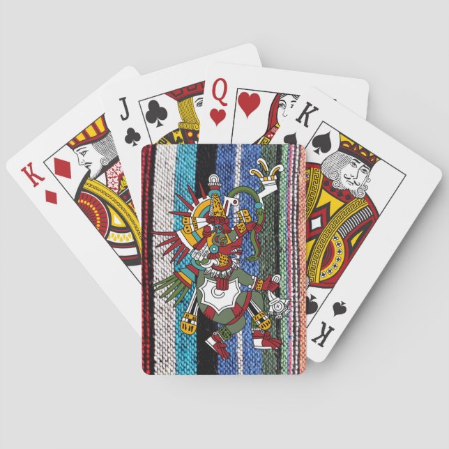 Jeu De Cartes Jouer Card Deck Aztec (dos)