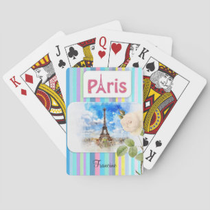 Jeu De Cartes Jouer Card Deck Paris France Bande
