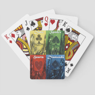 Jeu De Cartes Jouer des costumes de pont de carte