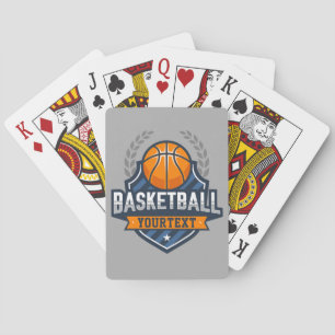Jeu De Cartes Joueur de basket AJOUTER LE NOM Varsity School Tea