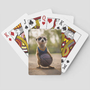Jeu De Cartes Joueur de basket-ball junior suricate,