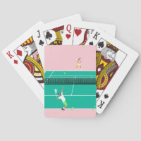 Joueur de Match Art Moderne Pink Green