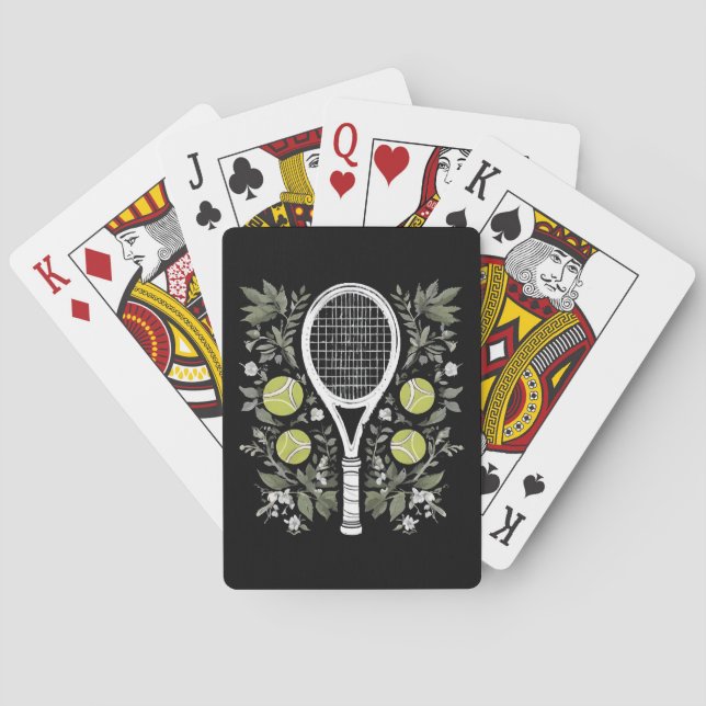 Jeu De Cartes Joueuse de tennis (dos)