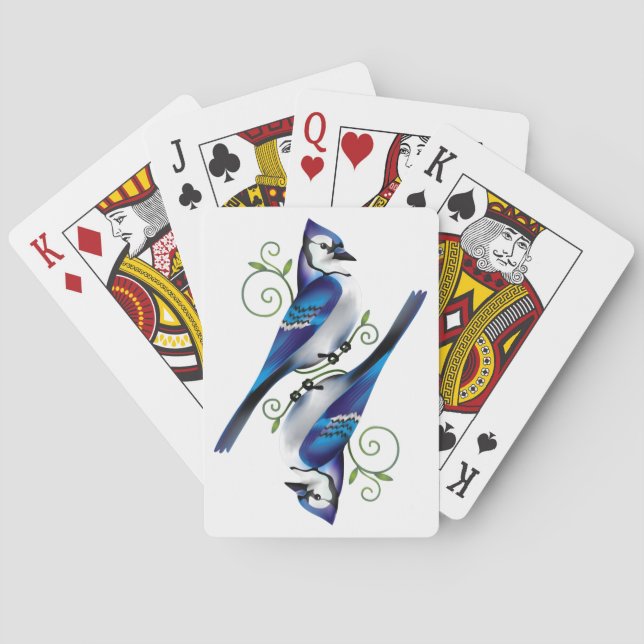 Jeu De Cartes Jour de Bluejay (dos)