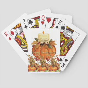 Jeu De Cartes Jour de bon thanksgiving Jeu de carte Deck