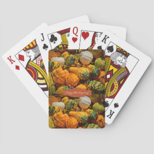Jeu De Cartes Jour de bon thanksgiving Jeu de carte Deck
