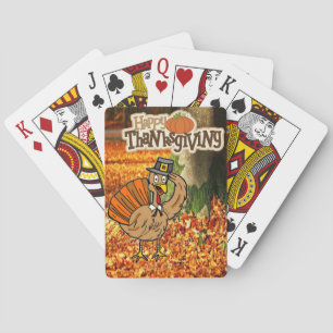 Jeu De Cartes Jour de bon thanksgiving Jeu de carte Deck