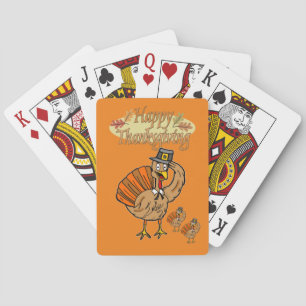 Jeu De Cartes Jour de bon thanksgiving Jeu de carte Deck