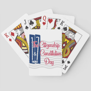 Jeu De Cartes Jour de la citoyenneté Jour de la Constitution