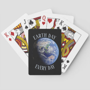 Jeu De Cartes Jour de l'terre chaque jour Planète Car
