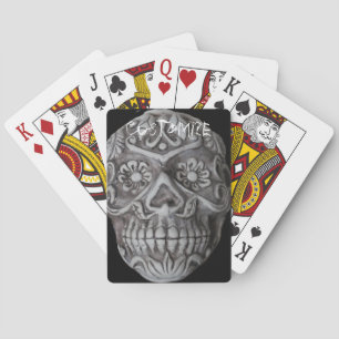 Jeu De Cartes Jour du crâne de sucre du Thunder_Cove mort