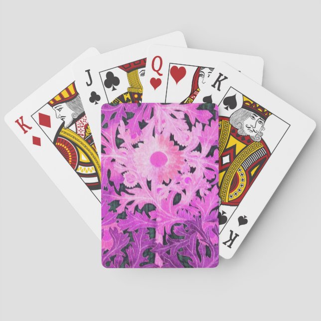 JEU DE CARTES JOUR / MARGUERITE / MARGHERITA (dos)