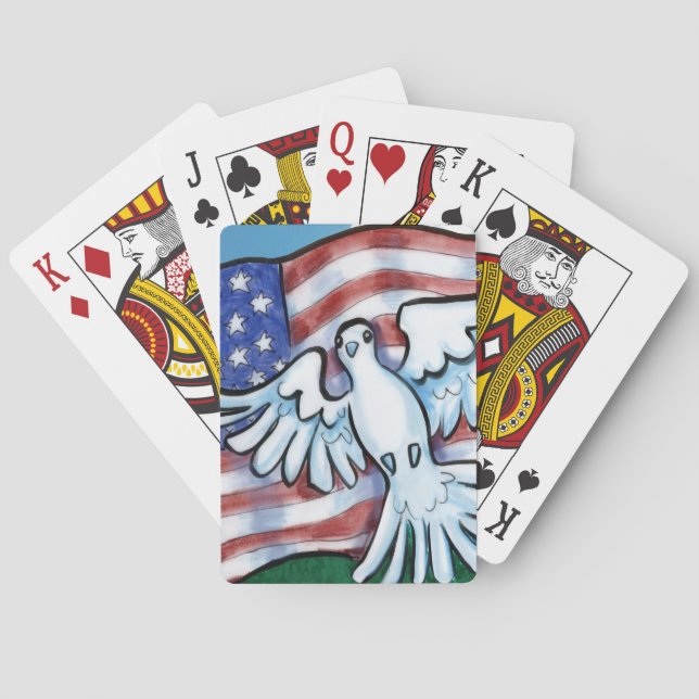 Jeu De Cartes Journée commémorative (dos)