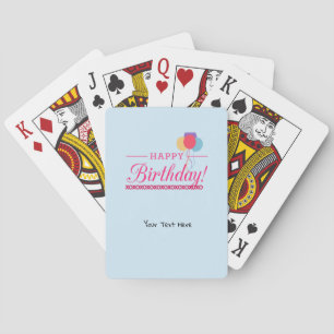 Jeu De Cartes Joyeux anniversaire
