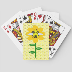 Jeu De Cartes Joyeux anniversaire abeille bourdon