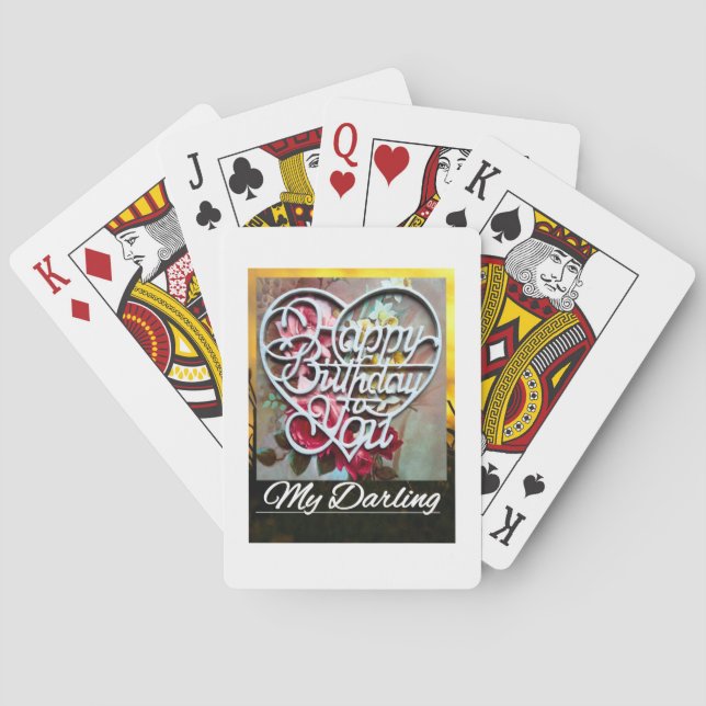 Jeu De Cartes Joyeux Anniversaire pour vous Mon...Classic Playin (dos)